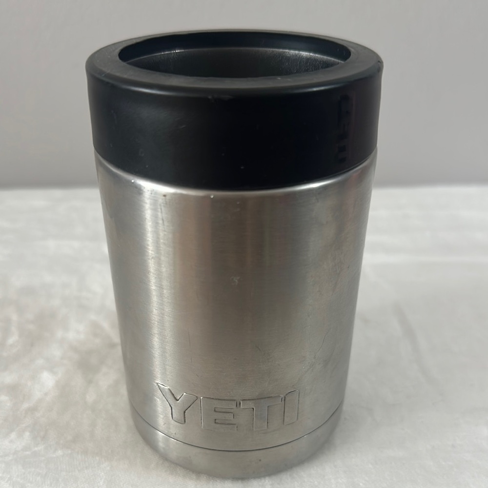 YETI Stainless Steel Tumbler with Black Lid